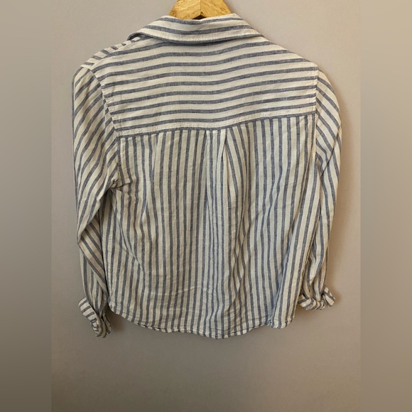 Striped button up - Picture 3 of 3